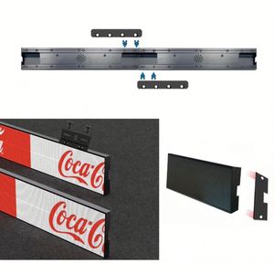 P1.25 Hd светодиодный модуль полки для внутреннего супермаркета дисплей цена светодиодный тикер программируемый текстовый сообщение светодиодный движущийся знак - Product Image 5