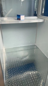 Mobil prefabrik tasarım prefabrik taşınabilir oda standında güvenlik görevlisi kutusu bekçi evi için açık - Product Image 5