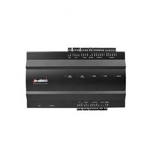 Panel de Control de acceso de una sola Puerta, soporte de conexión basado en IP, controlador de tarjeta RFID/huella dactilar con caja de adaptador de corriente Inbio160 - Product Image 2