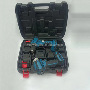 无刷电机耐用锂电池电动工具组合套件电动冲击钻机螺丝刀电动工具组 - Product Image 5