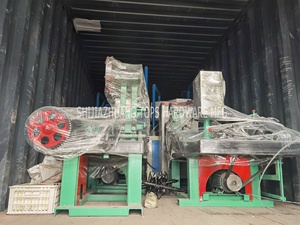 Nhà cung cấp vàng CNC tốc độ cao Đôi Dây tích cực và tiêu cực xoắn dây thép gai máy làm với Chuỗi liên kết hàng rào máy - Product Image 5