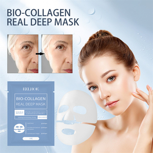 EELHOE 1 adet bio kollajen gerçek derin maske nemlendirici gözenek minimize sıkılaştırıcı gözenekler küçülen kırışıklık kaldırma yüz maskesi - Product Image 2