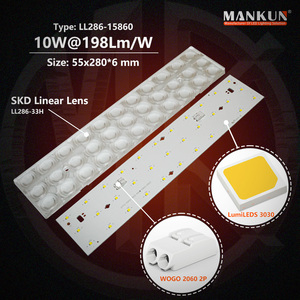 Doğrusal LED modülü yüksek verimlilik 200LM/W Zhaga sabit akım 10W 80 çip Led 5050/ 80w aydınlatma ve devre tasarımı 95 2000 - Product Image 4