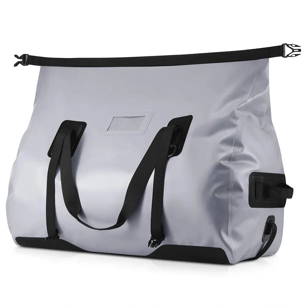 Sac de sport imperméable pour l'extérieur, pour kayak, bateau, pêche, plongée, plage, 500D PVC TPU, sac à dos de voyage