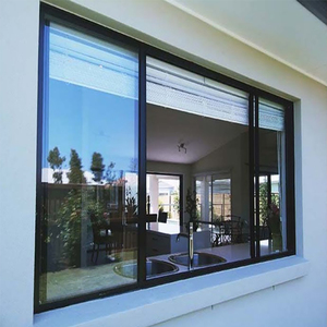 Sistema de ventana corredera de aluminio de impacto de huracán de doble vidrio de diseño moderno personalizado Material de PVC con marco de aleación de aluminio - Product Image 6