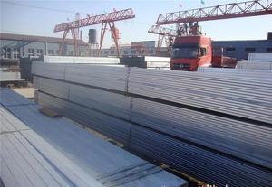 Tubulações galvanizadas Perfis quadrados e retangulares para materiais construção Tubulação quadrada e retangular