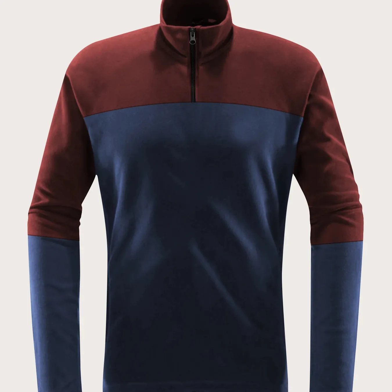 뜨거운 판매 반 지퍼 접합 남성 스탠딩 칼라 재킷 부드러운 피부 친화적 인 독일 벨벳 따뜻한 재킷 스웨트 셔츠