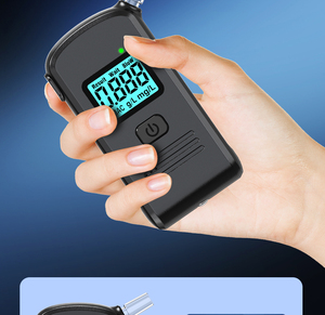 Bán Buôn Xách Tay Hơi Thở Rượu Tester Màn Hình Rượu Breathalyzer Cảm Biến Meter Rượu Checker Meter - Product Image 3