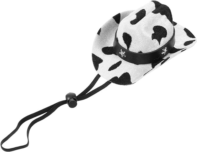 Black and White-Milk pattern hat