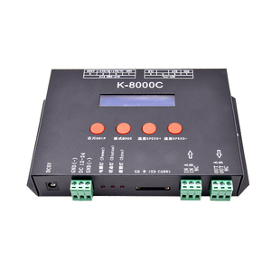 Программируемый RGB RGBW светодиодный контроллер контроля пикселей WS2801 DMX512 K-8000C SPI Dmx Функция синхронизации SD карты контроллер - Product Image 4