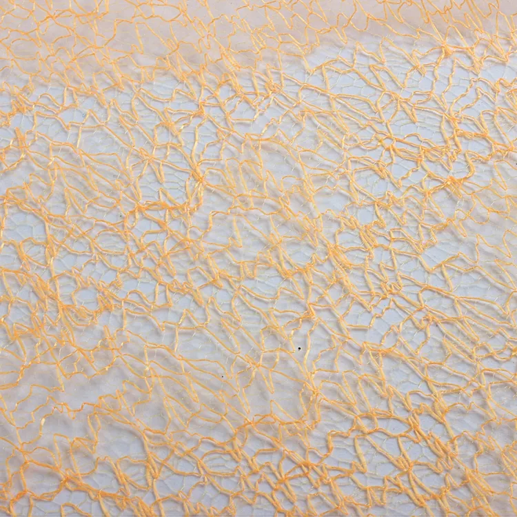 뜨개질 Tulle 도매 폴리 에스터 그물 직물 의류