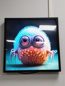 26 ''33,3'' 39,4 ''52,3'' 67,6 ''1:1 Relación de aspecto LCD cuadrado Montado en la pared LCD Pantalla cuadrada Android Publicidad Monitor de pantalla - Product Image 6