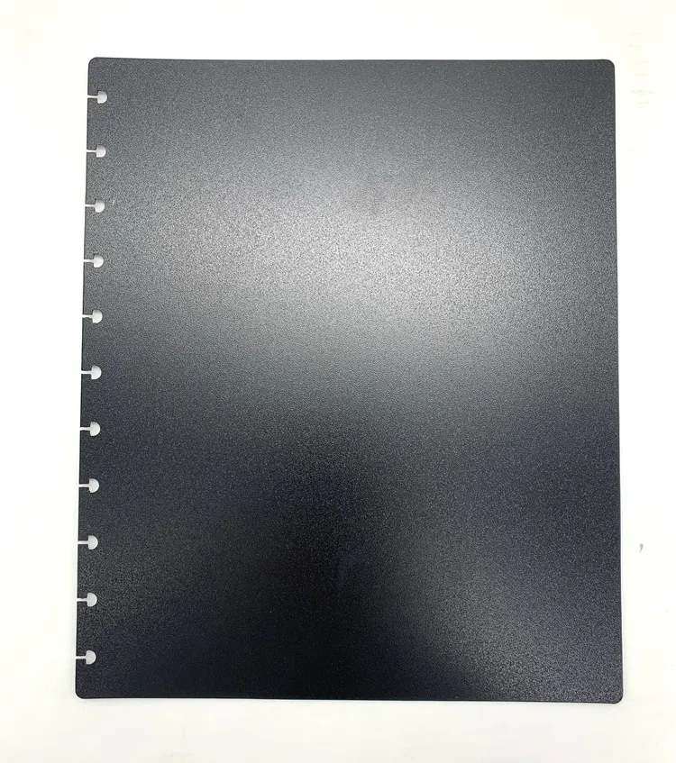 Personalizzato Hardcover Rigida PP Notebook Copertura di Colore Solido Raccoglitore Della Copertura