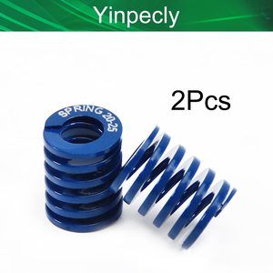Phụ kiện máy in 3D xi lanh thép hợp kim 20mm OD 10mm ID 25mm dài xoắn ốc dập ánh sáng tải nén mùa xuân tông màu xanh 2 cái - Product Image 4