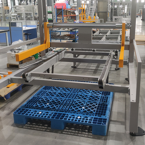 Paletizador robótico de carga y descarga automática Dispensador de robot paletizador automático para bidones de aceite y tanques de combustible