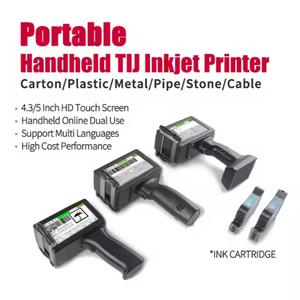 12.7mm Handheld/online <strong>Printer</strong> NASCENCE G100ES Portable Industrial Label Coding Machine for Expired Data Barcode QR Codes