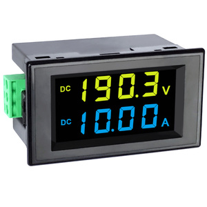 Medidor de voltaje y corriente de CC, pantalla digital de doble pantalla, cabezal de pantalla digital LCD, pantalla digital LCD de alta definición de dos pantallas - Product Image 1