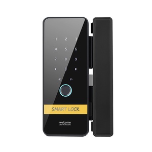 Akıllı anahtarsız giriş kilidi-anti-hırsızlık RFID/kart/kod erişim için cam/ahşap ofis kapıları - Product Image 1