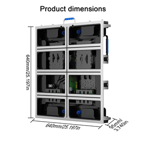 Programmier barer P6.67 LED-Bildschirm Außen verleih P6.67 LED-Schild Rentable gespleißter LED-Bühnen bildschirm für die Video wiedergabe - Product Image 6