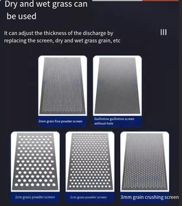 Tự mồi chaff cắt và máy nghiền khô và ướt hộ gia đình gia súc và cừu rơm Máy cắt - Product Image 5