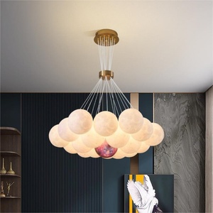 <strong>Designer</strong> Creative Spherical Living Room Light Modern Simple <strong>Led</strong> Bubble Ball Dining Room Bedroom Chandelier - Product Image 6