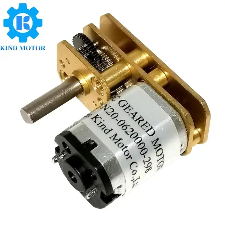 Cepillo de carbono N20 N30 para Robot/cerradura de puerta, brocha plana de ángulo recto de 24mm, 10rpm, 30rpm, 60rpm, 100rpm, 3v, 5v, 6v, 12v, CC