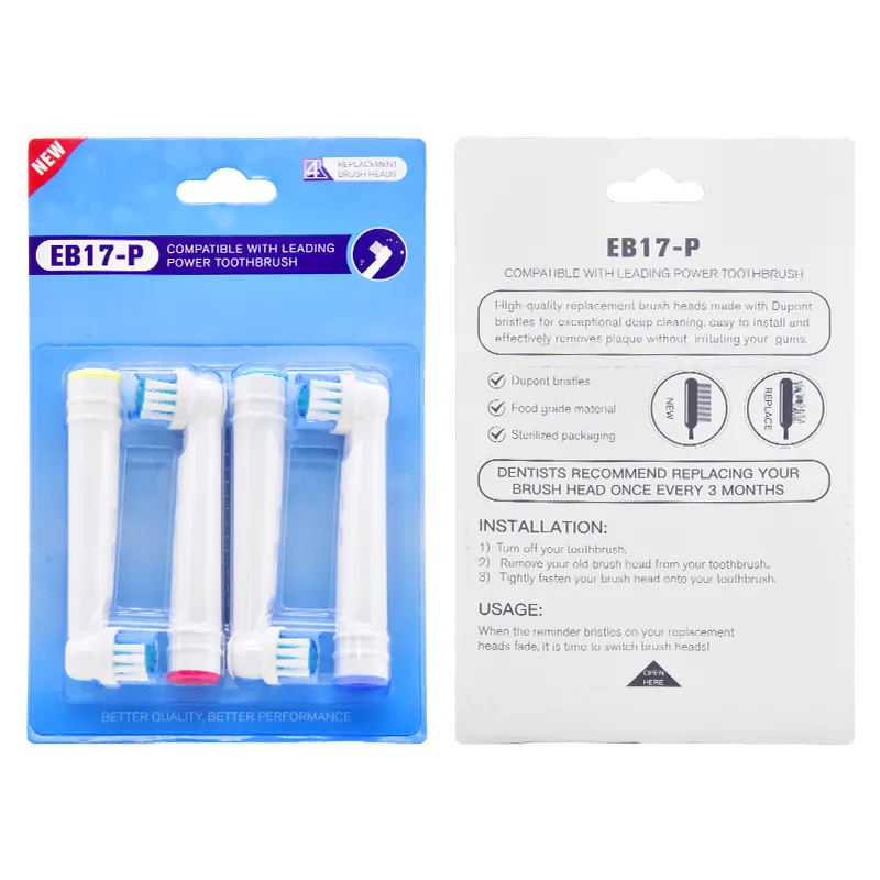 Заводская распродажа совместимая электрическая зубная щетка sb-17p головки зубной щетки