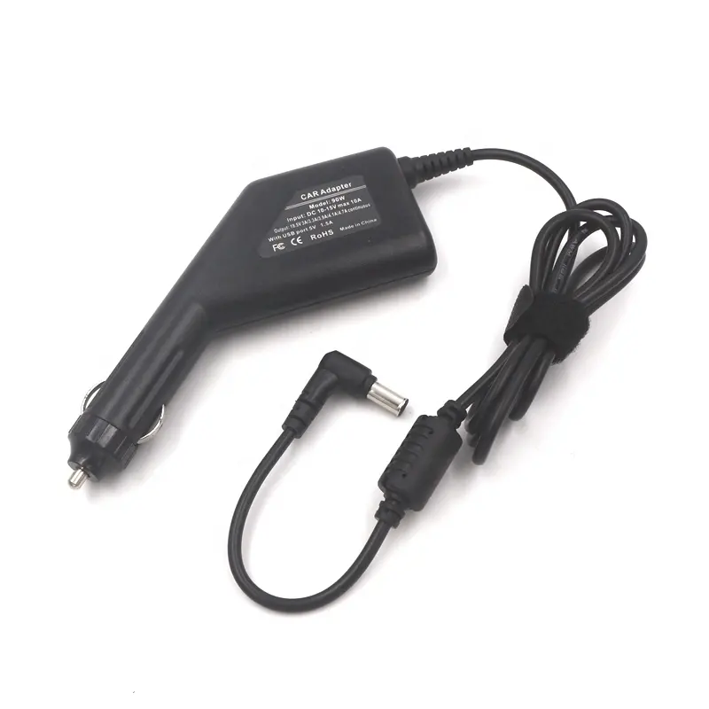 Laptop CAR Ladegerät Netzteil tragbarer Adapter für Sony 19,5 V 4,7 A 6,0*4,4mm Spitze 90W 5V 2,1 A.