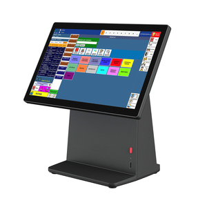 Win10 pro /IOT 2/4/8GB сенсорный двойной экран Windows Pos система с принтером Bluetooth