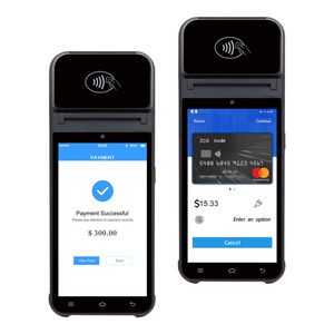Máquina POS Android 12,0 resistente de mano Z92 con escáner de código QR Sistema POS Android 4G con impresora - Product Image 4