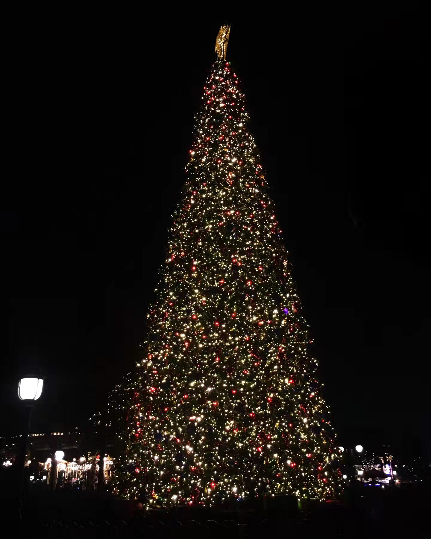 Custom Outdoor Artificial Giant Christmas Tree Commercial