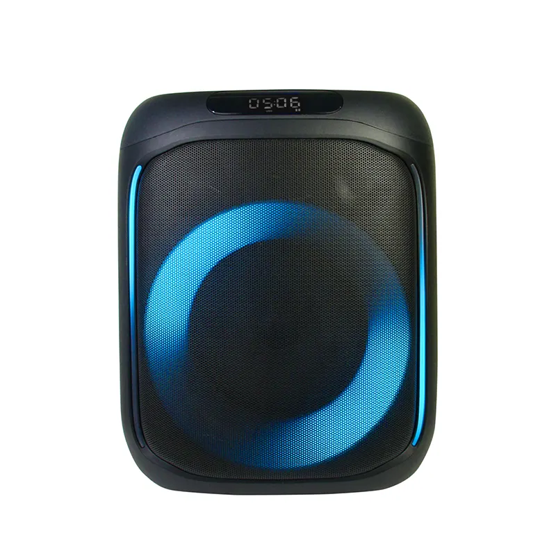 Nouvelle boîte Audio de 6.5 pouces avec haut-parleur Bluetooth sans fil Portable à lumière colorée