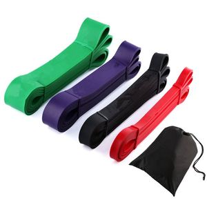 Bandas de resistencia elásticas de látex para ejercicio físico, cintas de resistencia elásticas personalizadas para ejercicio físico, OEM - Product Image 1