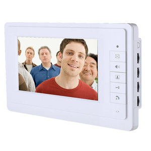 Video Intercom 7''Inch Farbe Schirm Wired Video Tür Telefon Türklingel Speakephone Intercom Passwort RFID Kamera System