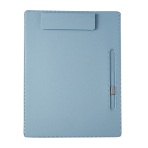 Negócios De Couro Notebook Portfolio Carta Tamanho A4 Prancheta Documento Organizador Pasta Binder Entrevista/Retomar Arquivamento