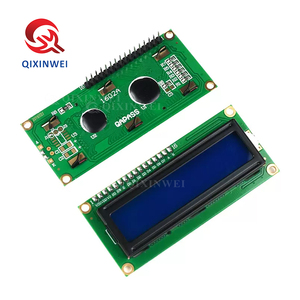 LCD1602 + I2C LCD 1602A 1602 modulo 16x2 schermo giallo blu PCF8574 IIC/I2C LCD1602 piastra adattatore per UNOR3 MEGA2560 - Product Image 2
