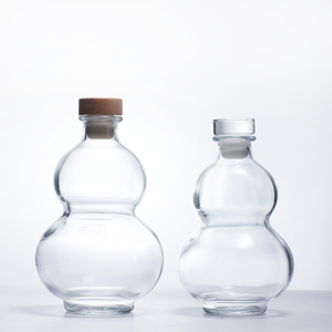 Kiểu dáng đẹp trái cây rượu vang pha chế sữa trà thủy tinh chai lạnh Brew với vít cap bền bầu uống cup màn hình in 375ml/500ml - Product Image 1