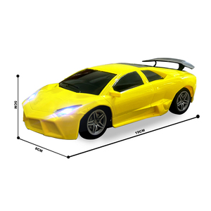 Детская игрушка Новый 1: 24 четырехсторонний Радиоуправляемый автомобиль маленький автомобиль гоночный автомобиль с дистанционным управлением автомобиль со светом - Product Image 3
