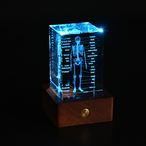 Bán Buôn Thấp Moq <span class=keywords><strong>3D</strong></span> <span class=keywords><strong>Laser</strong></span> Khắc Pha Lê Cube Pha Lê Thủ Công Y Tế Cơ Quan Bên Trong Cho Y Tế Trường Thiết Bị Giảng Dạy - Product Image 2