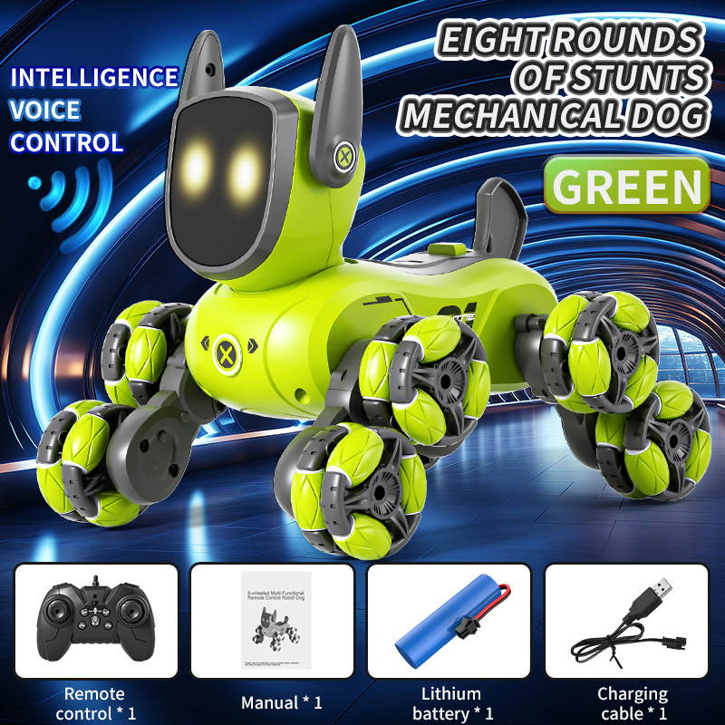 EPT1510325-Mini machine rc à 8 roues MINI chien