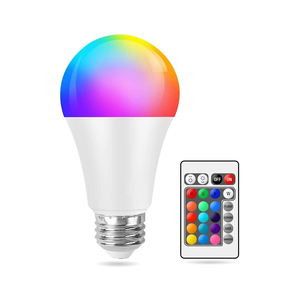 A60スマートバルブライトLED電球5W9W色変更RGBLED電球e27110v220vリモコン - Product Image 1