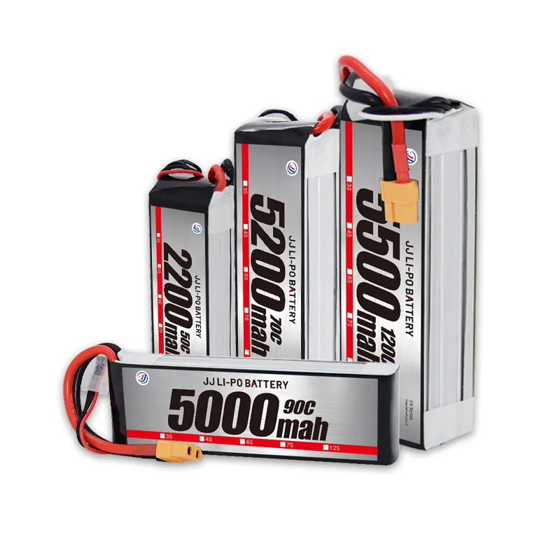 Batterie lipo directe de qualité usine A 5000mah 6200mah 8000mah 10000mah 3s11.1V 6s22.2V 12s44.4V batterie de drone lithium-ion PERSONNALISÉE