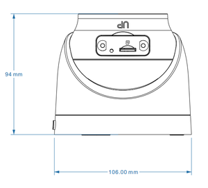 N537-SDL OEM 5MP Outdoor Security <strong>Camera</strong> CCTV Smart Color Night Vision POE <strong>Camera</strong> <strong>with</strong> Two-way Audio Human Detection - Product Image 2