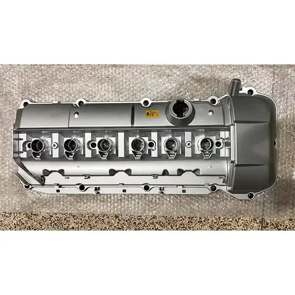 00-06 BMW X5 E53 3.0L I6M54B30エンジン #11127512839用アルミニウムアップグレードエンジンバルブカバー