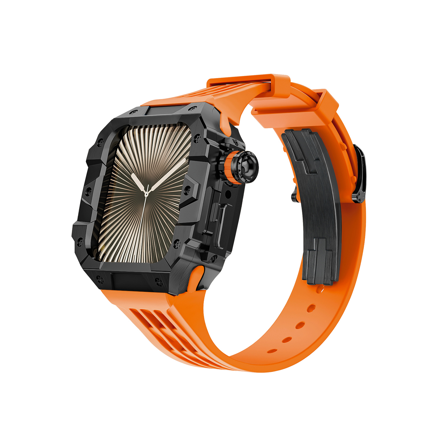 สีดำสีส้ม