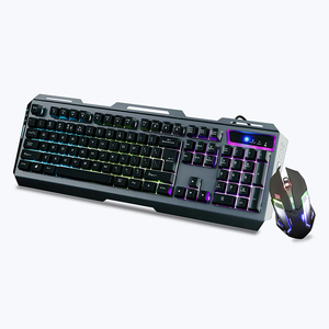 Tailored Metal Body Membrane <strong>Keyboard</strong> and Mouse Combo Wired Backlit Teclado Desktop Gaming <strong>Keyboard</strong> and Mouse for Desktop - Product Image 2