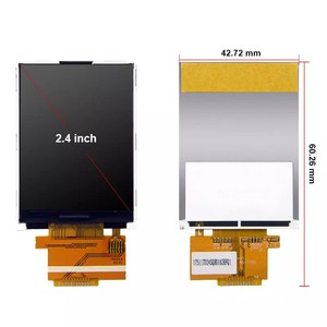 Schermo del modulo Display LCD da 2.4 pollici con scheda Controller ST7789V da 240*320 Pixel retroilluminazione a LED piccolo Display in metallo da 2.4" - Product Image 2
