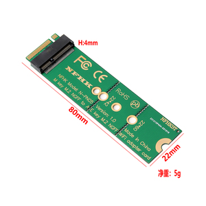 <strong>M</strong>.2 <strong>M</strong> <strong>Key</strong> to <strong>a</strong> + E <strong>Key</strong> Slot Wifi Wireless Network Card M2 Pci Express to E <strong>Key</strong> Slot Adapter - Product Image 3
