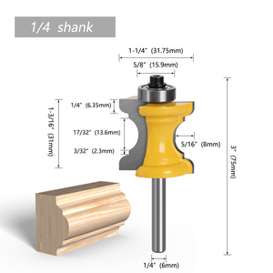 Içbükey burun tipi kesici gravür ağaç İşleme kesici - Product Image 6