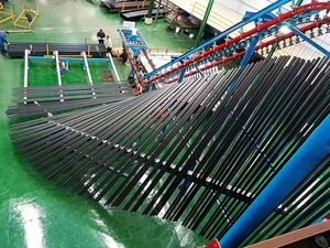 Pulver beschichtung maschine Aluminium profil Vertikale Extrusion Pulver beschichtung Produktions linie mit Farb spritz kabine - Product Image 3